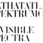 Láthatatlan spektrumok kiállítás
