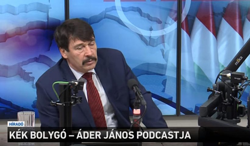 Máté Bence és Áder János podcast