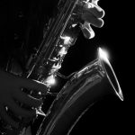 Jazzmaraton - szaxofonosok a Kobuci Kertben