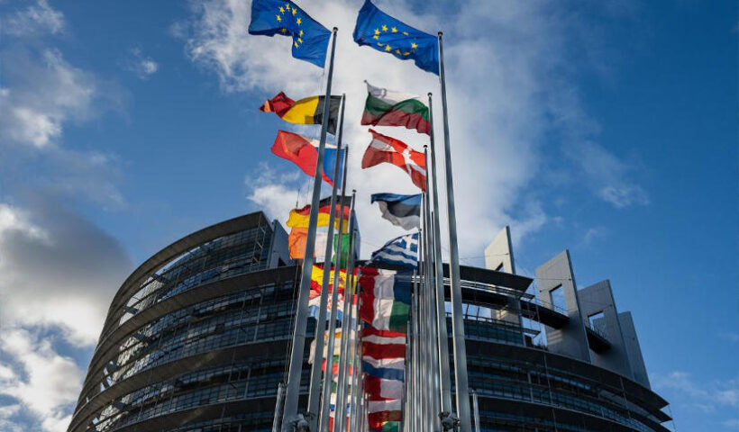 Az Európai Parlament épülete, Strasbourg